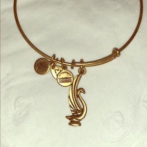 SALE Alex and Ani Swan Charm Bracelet